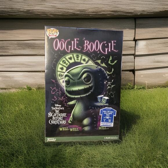 Funko POP! Tees: The Nightmare Before Christmas Oogie Boogie Tee Size Small - Picture 1 of 3